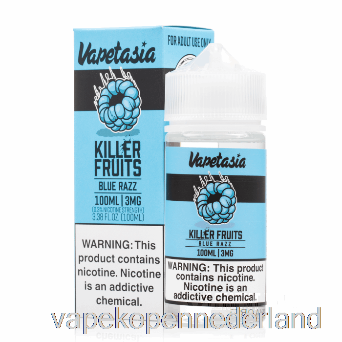 Vape Nederland Blue Razz - Vapetasia - 100ml 3mg